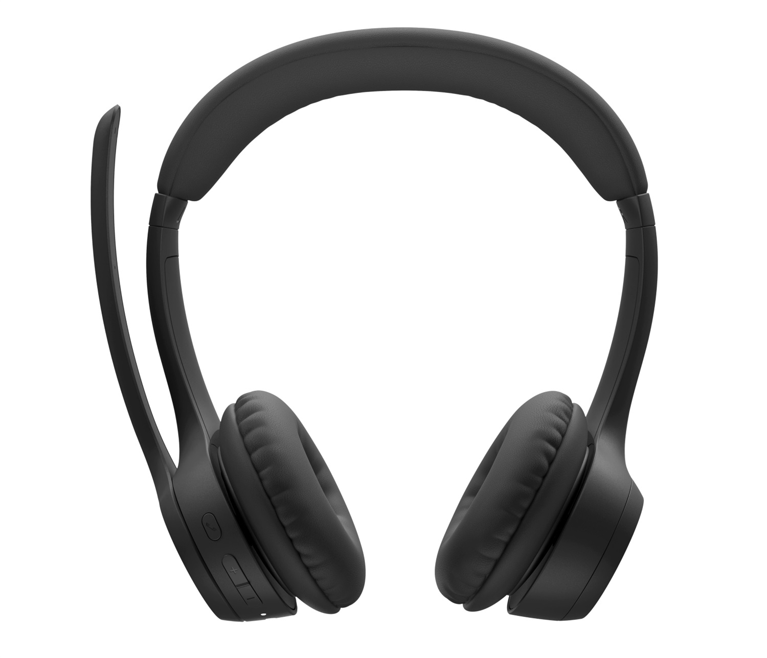 Logitech Zone 300 Cuffia Wireless Bluetooth con Microfono, Cancellazione del Rumore, Compatibile con Windows, Mac, iOS, Android - Nero
