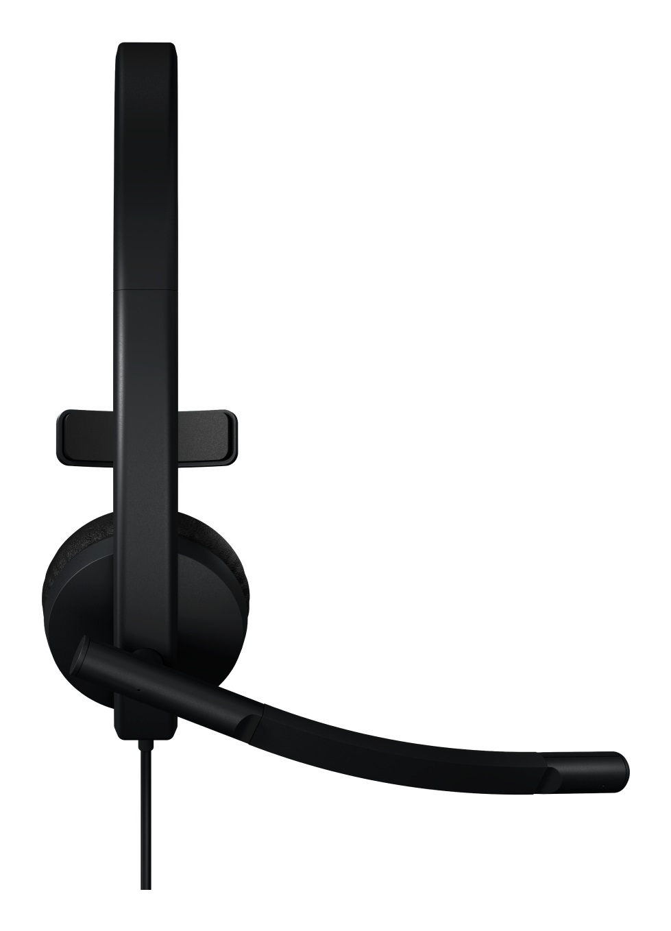 Logitech H570e - Cuffia con Microfono Cablate USB-A, Audio Mono, Cancellazione Rumore, Controlli sul Cavo, Certificata Microsoft Teams, Nera