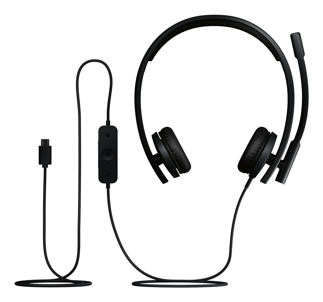 Logitech H570e Auricolare Cablato USB-C con Microfono e Cancellazione del Rumore, Certificato per Microsoft Teams, Nero