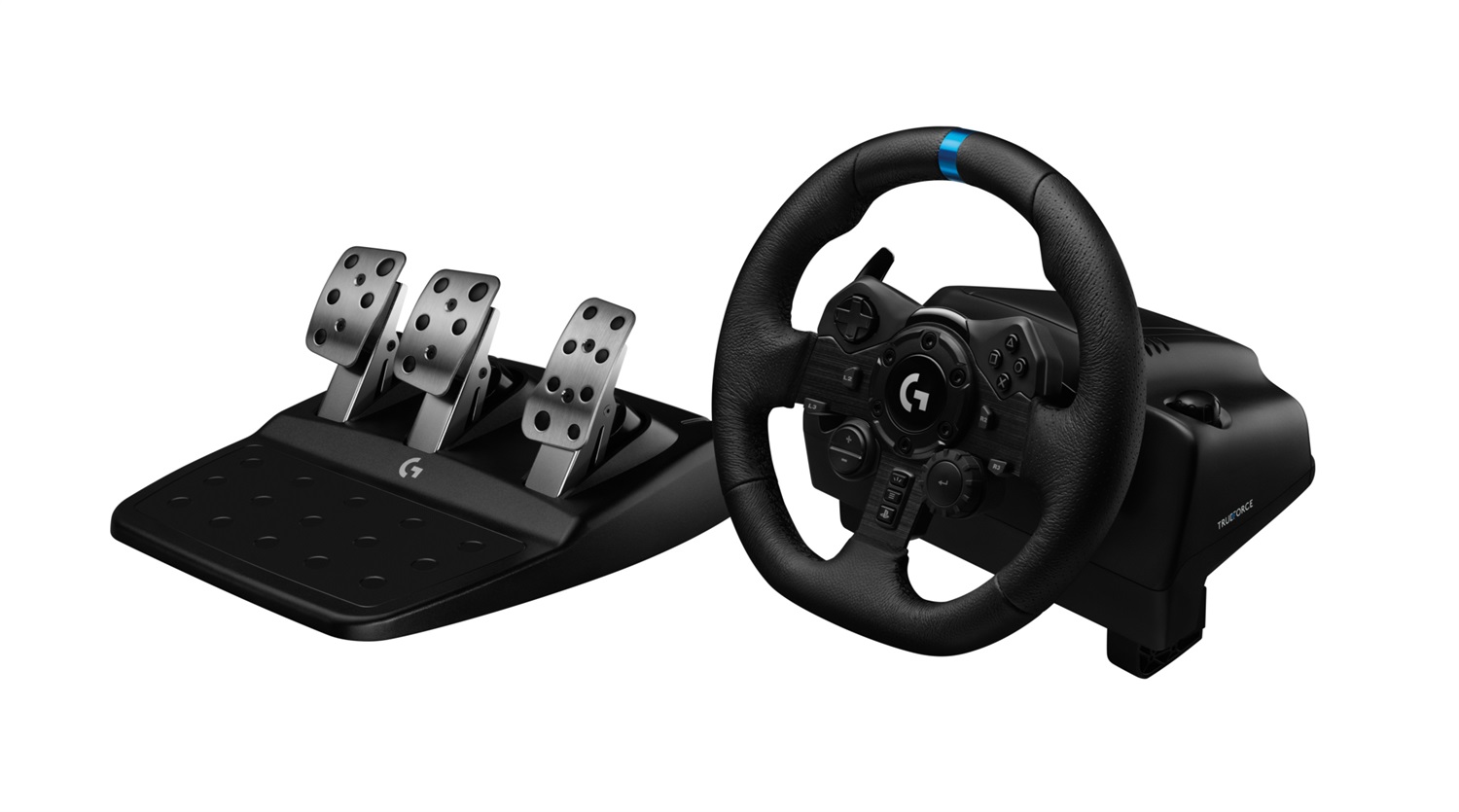 Logitech G923 SE - Volante da corsa con pedali e leva del cambio, TRUEFORCE, compatibile con PS4, PS5, PC e Mac
