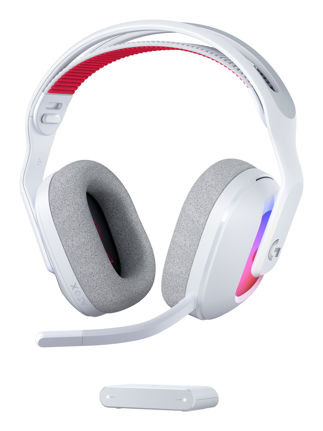 Logitech G Astro A20 X Auricolare Con cavo e senza cavo A Padiglione Gaming USB tipo-C Bluetooth Bianco