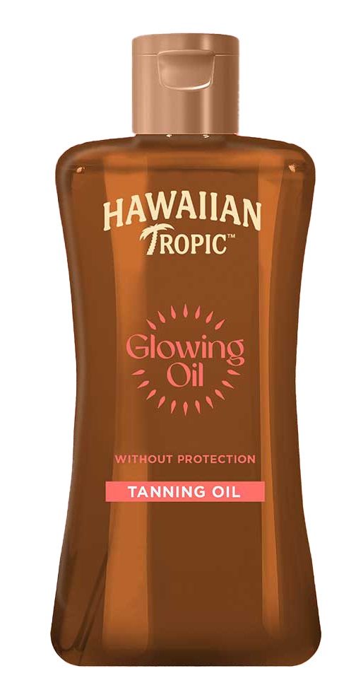Hawaiian Tropic Tropical Tanning Oil SPF 0 - Olio Abbronzante Solare 200 ml con Idratazione Profonda e Profumo di Cocco