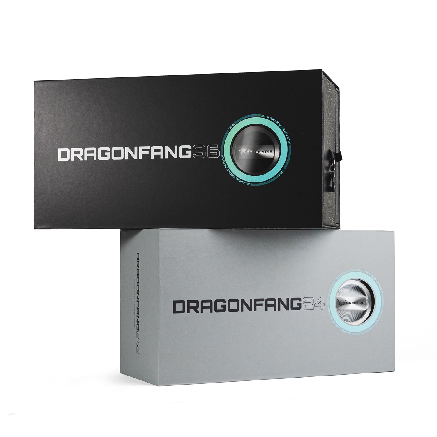 Valkyrie VK-AIODR360B Dissipatore a Liquido All-In-One 360mm ARGB per CPU - Nero