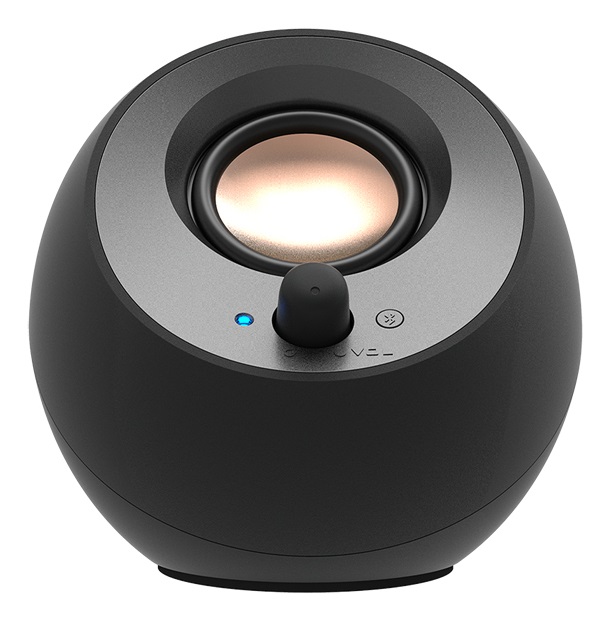 Creative Labs Pebble V3 Nero - Altoparlanti da scrivania 2.0, Bluetooth 5.0, 8W RMS, Con cavo e senza cavo
