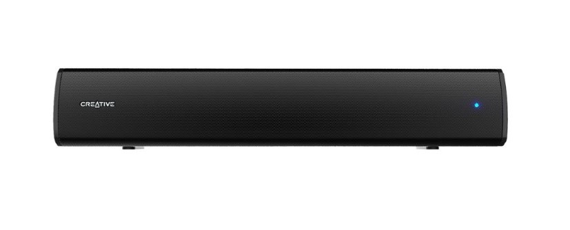Creative Labs Soundbar Stage Air V2 2.0 Nero - Bluetooth 5.3, USB-C, con cavo e senza cavo, compatibile con PC, PS5 e Switch