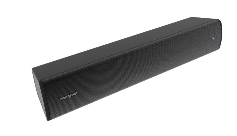 Creative Labs Soundbar Stage Air V2 2.0 Nero - Bluetooth 5.3, USB-C, con cavo e senza cavo, compatibile con PC, PS5 e Switch