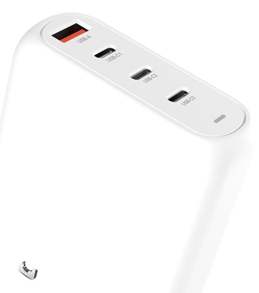 Creative 100 W Caricatore GaN 4 Porte USB con PPS, PD 3.0 e QC 4.0 per Telefoni e Computer Portatili