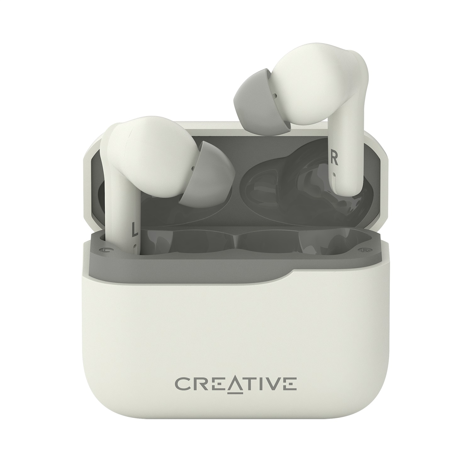 Creative Zen Air Plus - Auricolari in-ear leggeri Bluetooth LE con cancellazione attiva del rumore, modalità ambiente e fino a 32 ore di autonomia