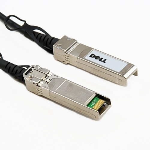 DELL SFP M-M 5m Cavo di Rete in Rame Twinax Direct Attach 10GbE Nero