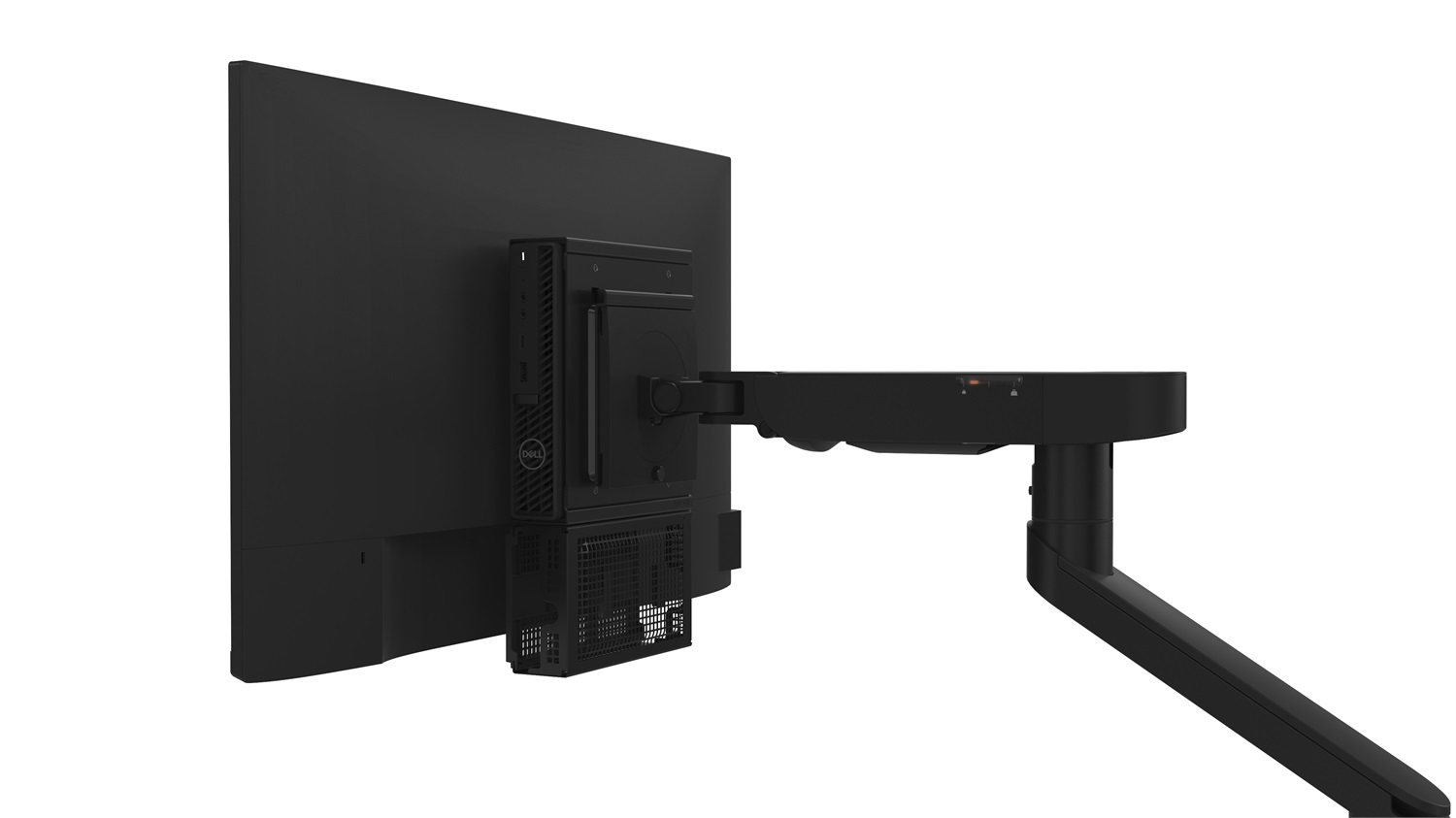 DELL Single Monitor Arm - MSA20, Supporto per Monitor Singolo, Capacità 10 kg, Dimensioni Schermo 19