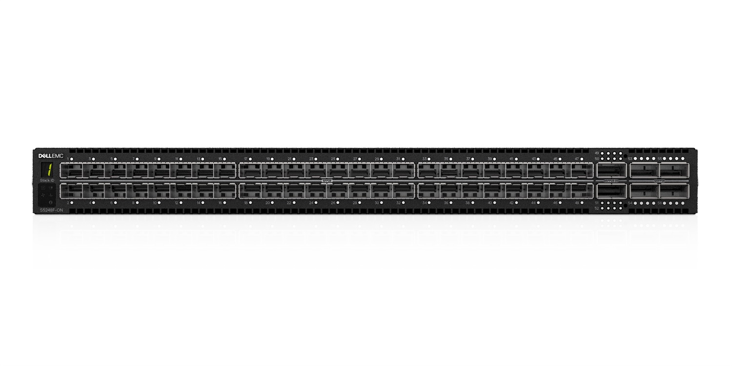DELL S-Series S5248F-ON Interruttore Gestito L2/L3 1U Nero con 100 Gigabit Ethernet