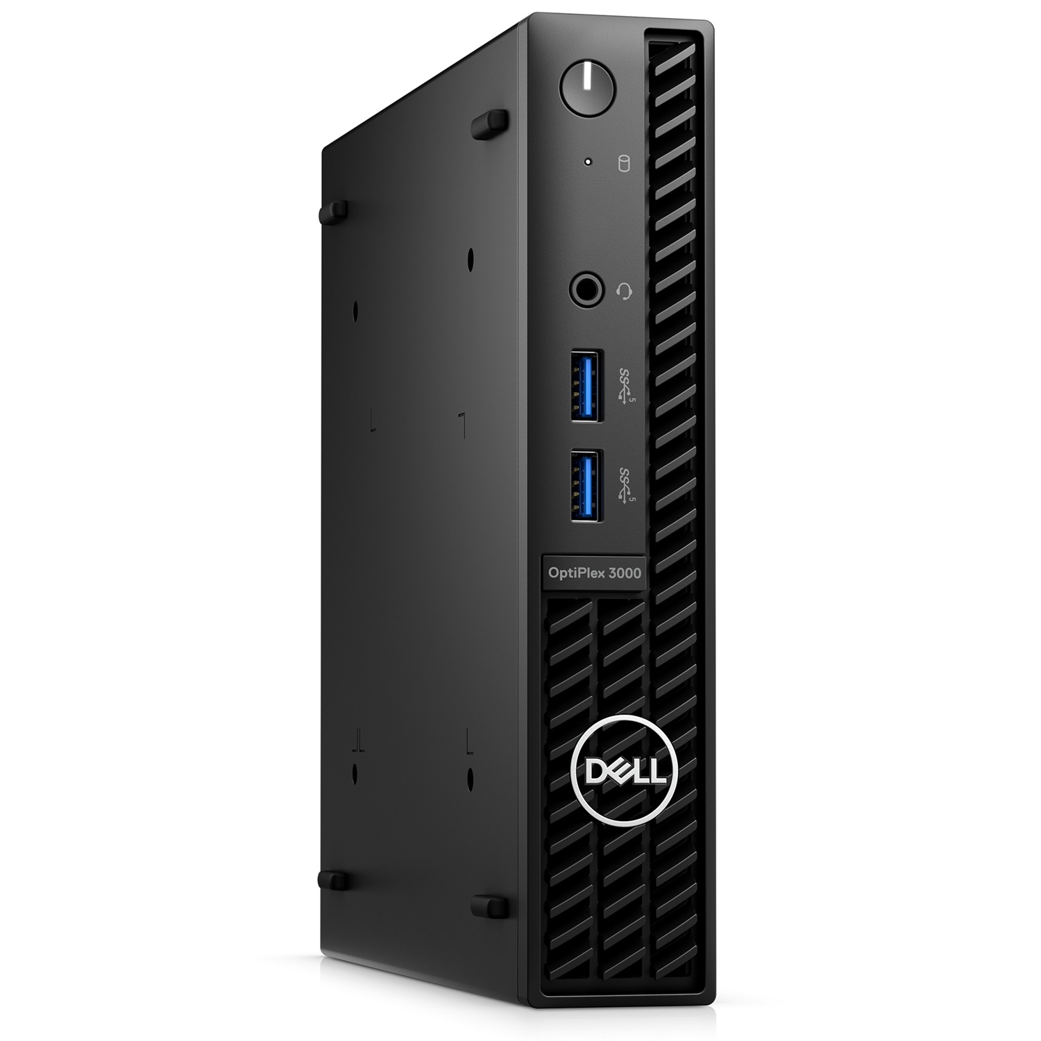 DELL OptiPlex 3000 Mini PC - Intel® Core™ i5-12500T, 8 GB DDR4, 256 GB SSD, Windows 10 Pro, Nero