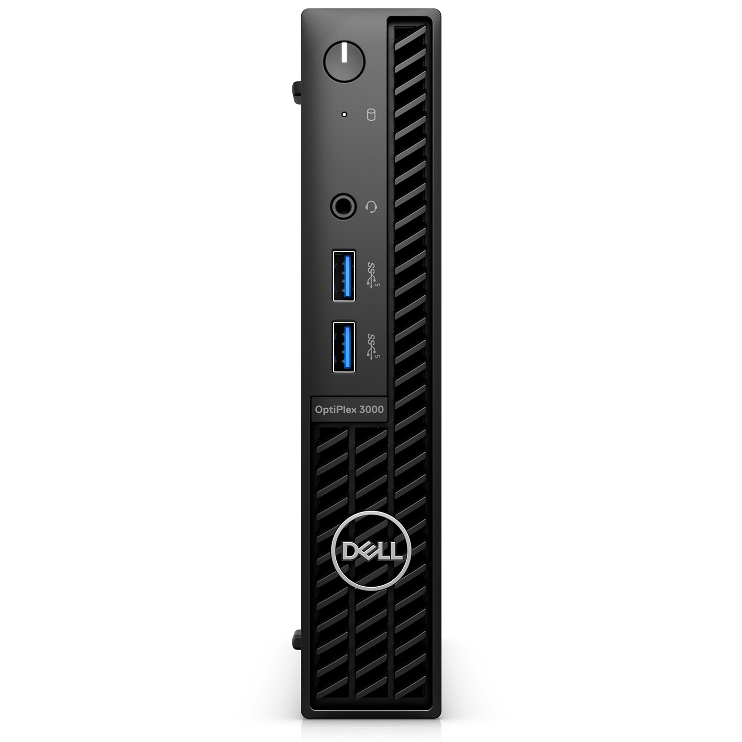 DELL OptiPlex 3000 Mini PC - Intel® Core™ i5-12500T, 8 GB DDR4, 256 GB SSD, Windows 10 Pro, Nero