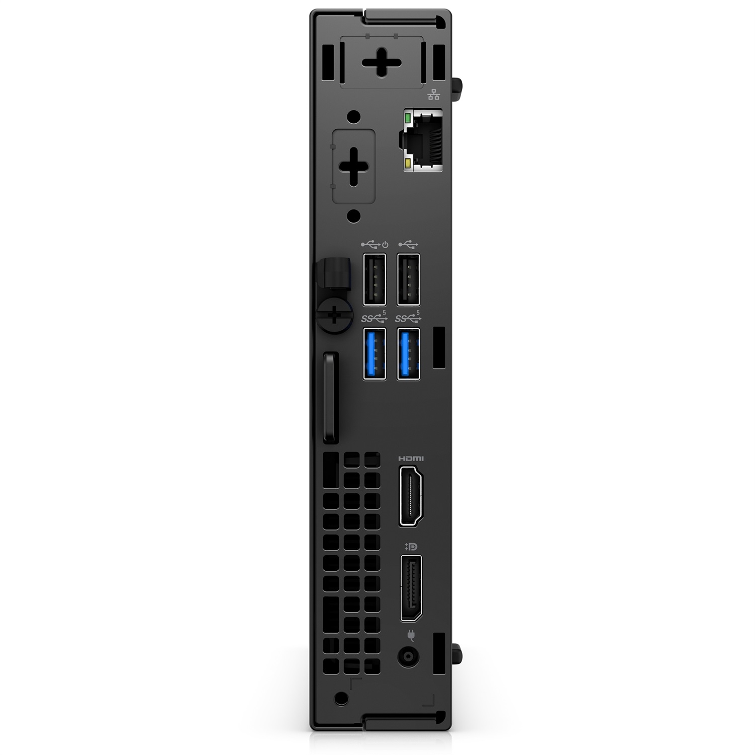 DELL OptiPlex 3000 Mini PC - Intel® Core™ i5-12500T, 8 GB DDR4, 256 GB SSD, Windows 10 Pro, Nero