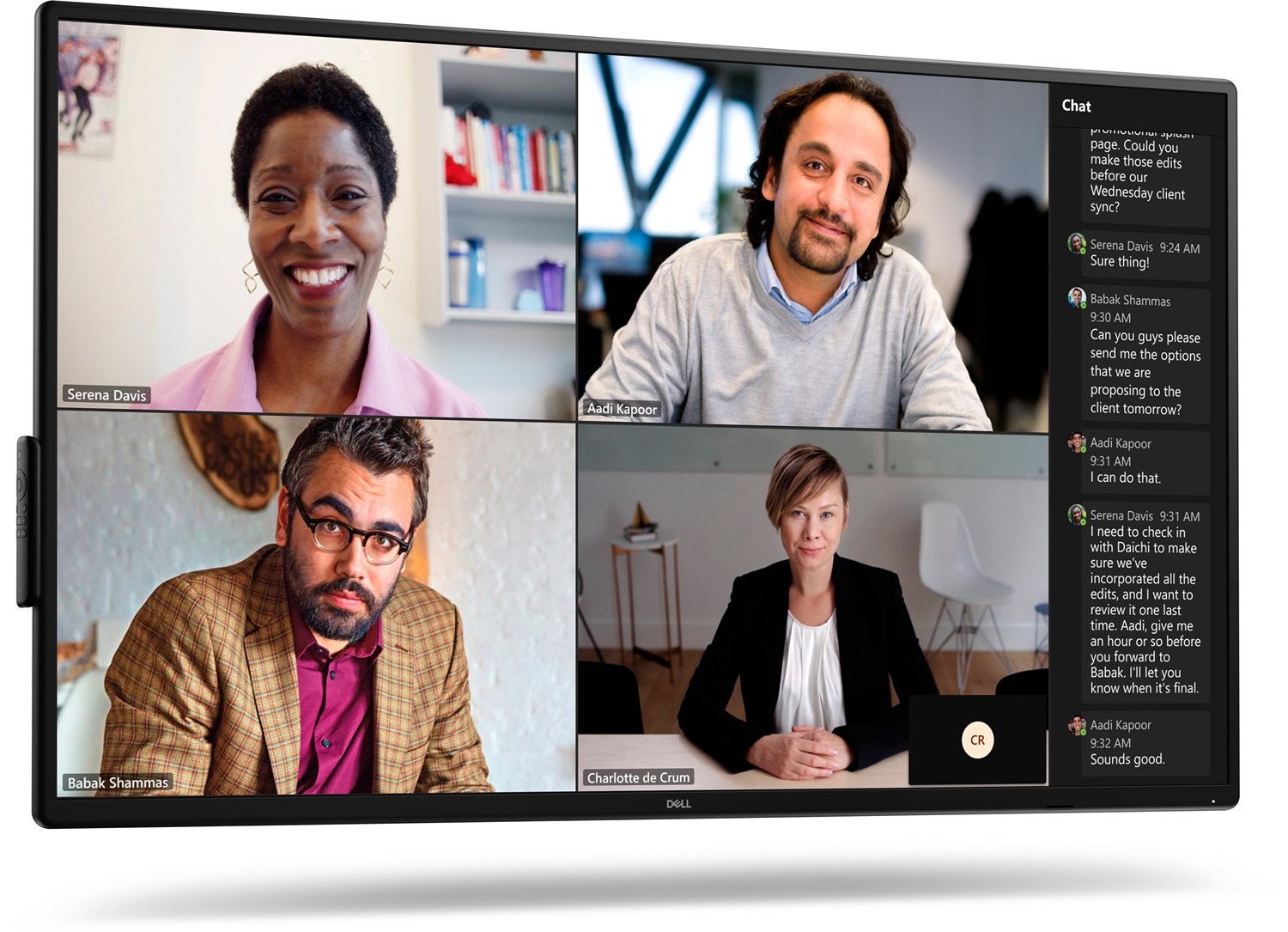 DELL P5525QC Monitor 4K Ultra HD 55