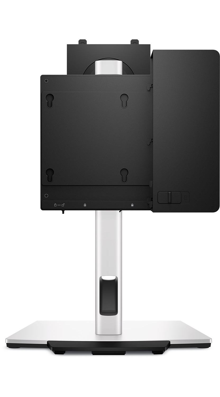 DELL CFS25 Supporto da Tavolo per TV a Schermo Piatto 68,6 cm (27') - Argento, Capacità fino a 5,8 kg
