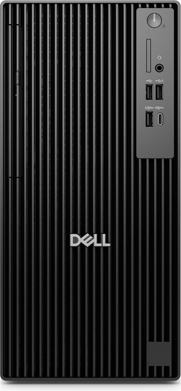 DELL Pro QBT1250 Plus - Intel Core Ultra 5 235 3.4 GHz, 16 GB DDR5, 512 GB SSD NVMe, DVD±RW, Windows 11 Pro, Tower PC Nero