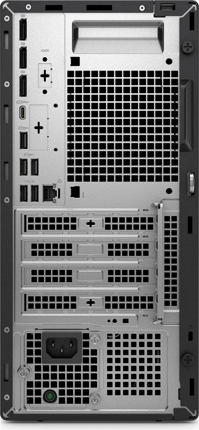 DELL Pro QBT1250 Plus - Intel Core Ultra 5 235 3.4 GHz, 16 GB DDR5, 512 GB SSD NVMe, DVD±RW, Windows 11 Pro, Tower PC Nero