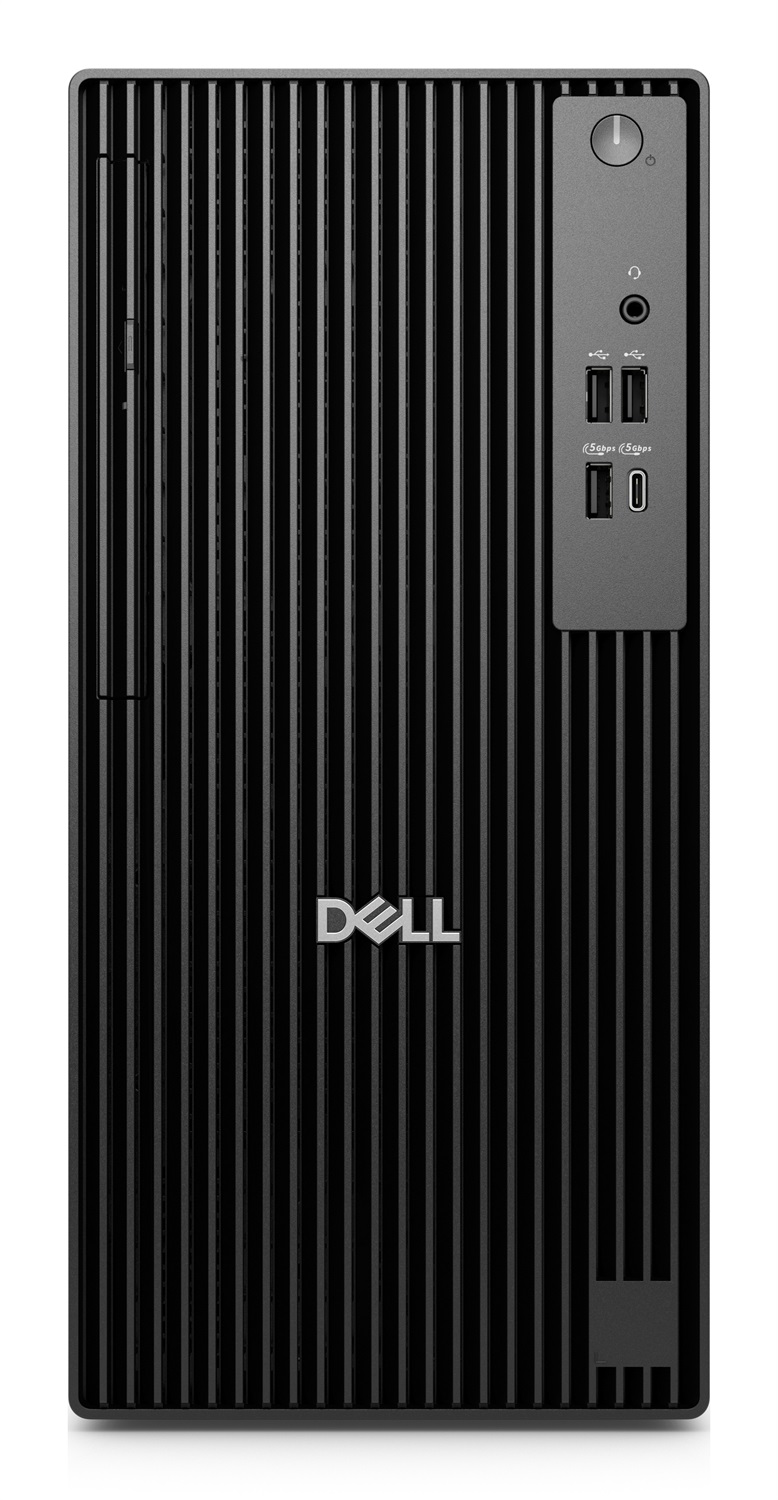 DELL Pro QCT1250 Tower PC - Intel Core Ultra 7 265, 16 GB DDR5-SDRAM, 512 GB SSD, Windows 11 Pro, Nero