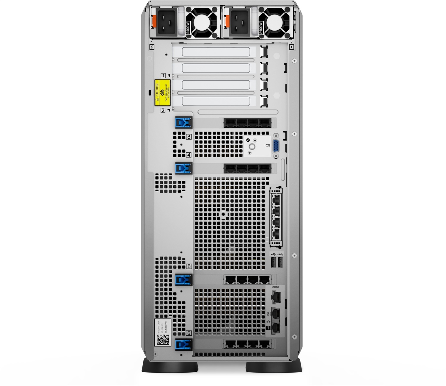 DELL PowerEdge T560 Server Tower 960 GB, Intel Xeon Silver 4514Y 2 GHz, 16 Core, 64 GB DDR5-SDRAM, 1100 W