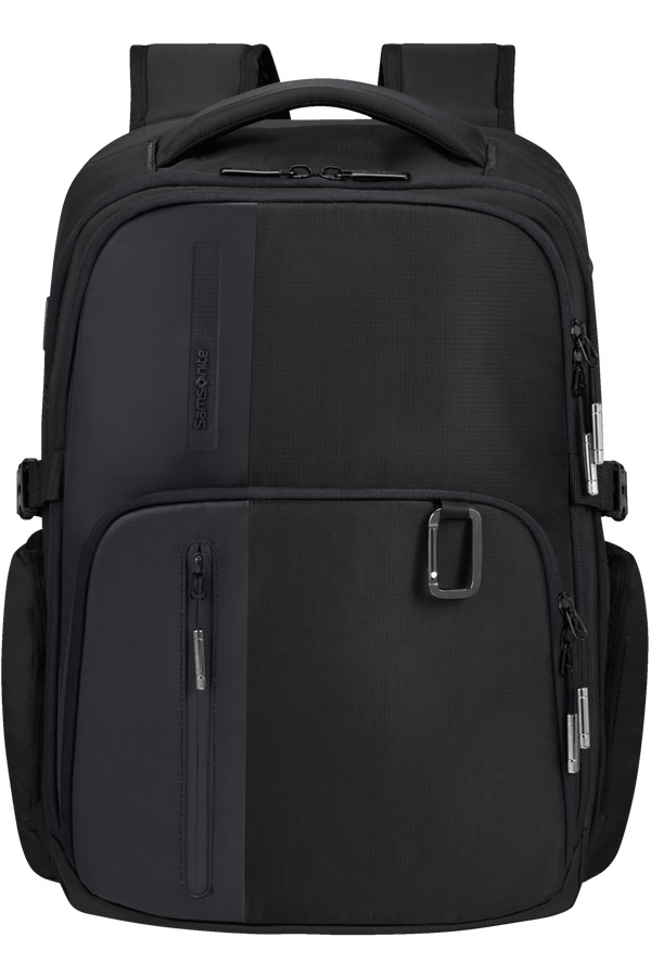 Samsonite BIZ2GO Zaino Porta PC Nero 44 x 33 x 20 cm - Poliestere Riciclato, per PC fino a 15.6