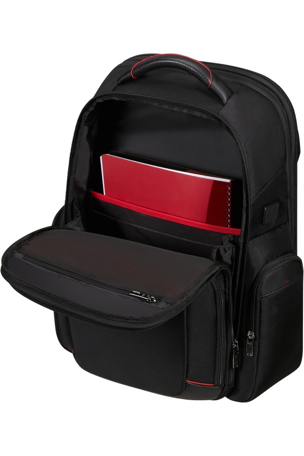 Samsonite PRO-DLX 6 Zaino Espandibile Nero per Notebook fino a 17.3