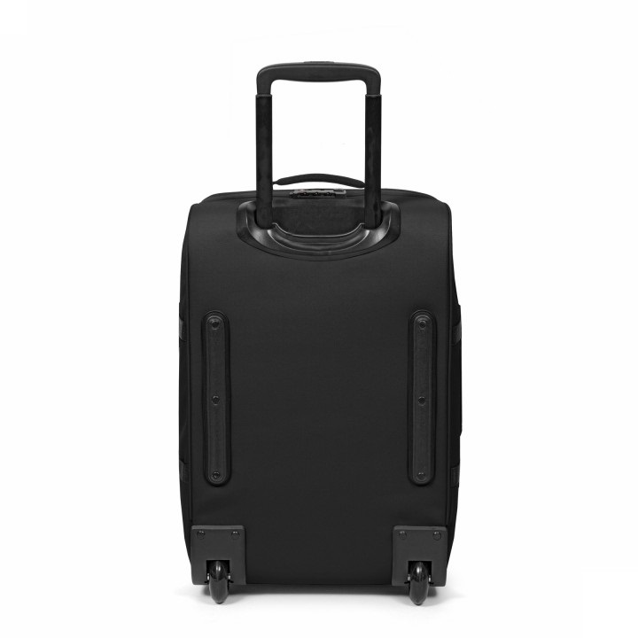 Eastpak Tranverz S Trolley Nero 42 L - Doppio Scomparto, Lucchetto TSA, Cinghie di Compressione