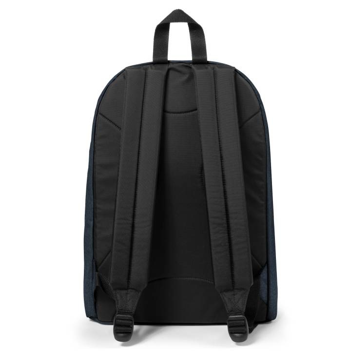Eastpak Out Of Office Zaino 27 L Triple Denim - Schienale Imbottito, Spallacci Regolabili, Tessuto Idrorepellente