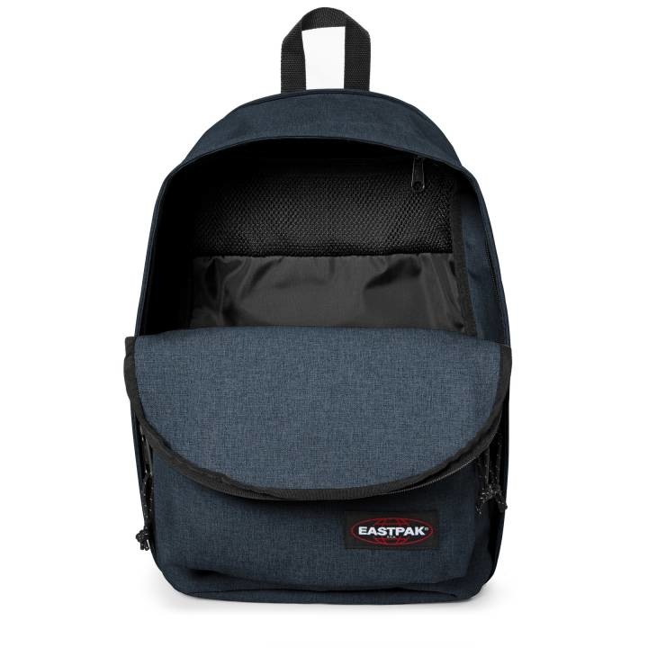 Eastpak BACK TO WORK Zaino 27 L - Triple Denim (Blu) con Due Scomparti, Tasca Imbottita per Laptop e Spallacci Imbottiti
