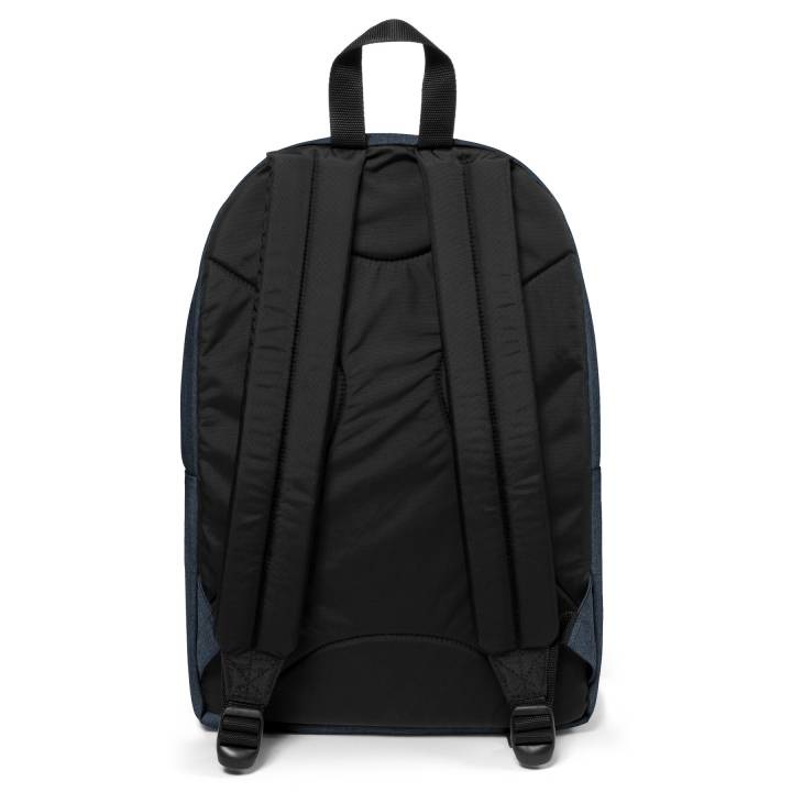 Eastpak BACK TO WORK Zaino 27 L - Triple Denim (Blu) con Due Scomparti, Tasca Imbottita per Laptop e Spallacci Imbottiti