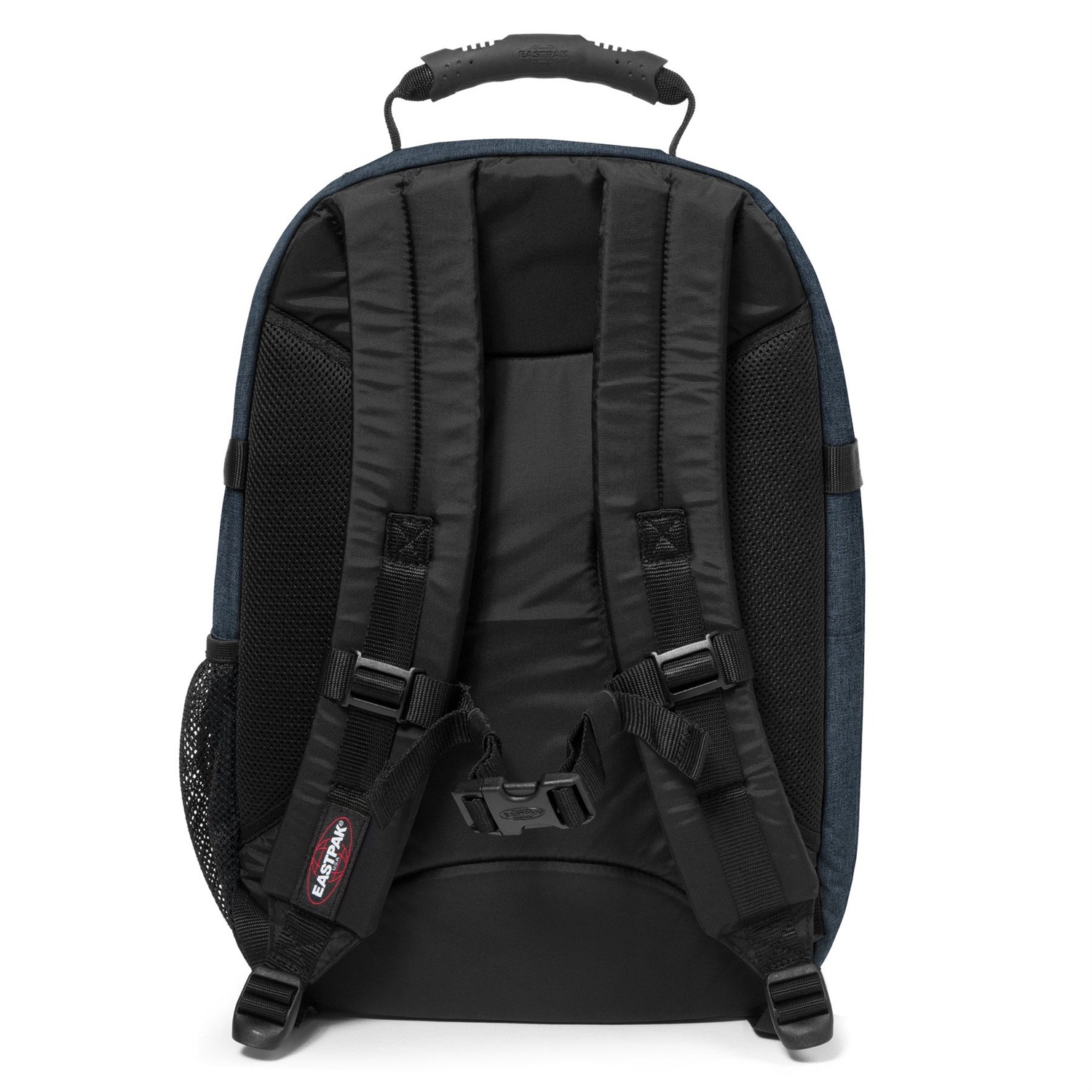 Eastpak TUTOR Zaino 39 L - Triple Denim (Blu) con Due Scomparti, Tasca Frontale e Custodia Imbottita per Laptop da 15 Pollici