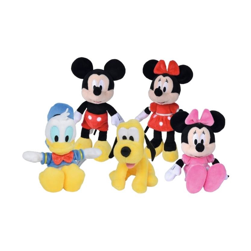 Simba Peluche Disney Friends 20cm - 5 Modelli Assortiti per Neonati
