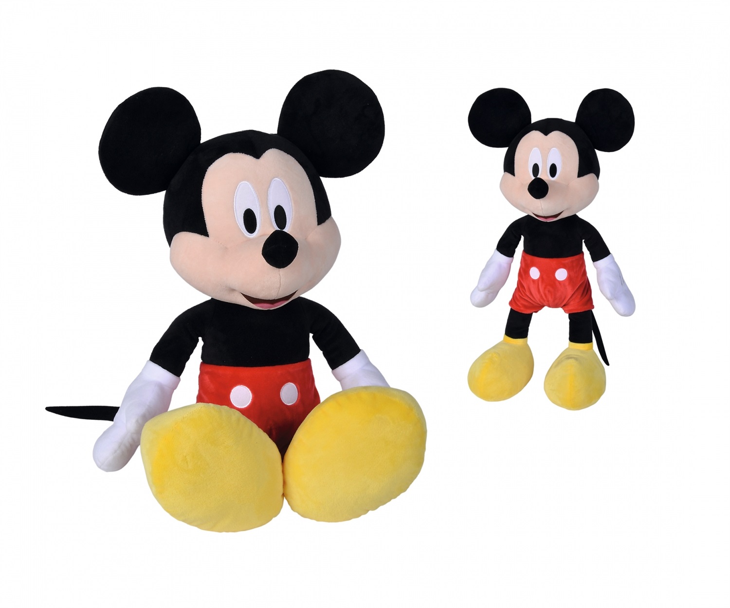 Simba Peluche Topolino Mickey Mouse 61 cm - Morbido e Adatto da 0 Mesi