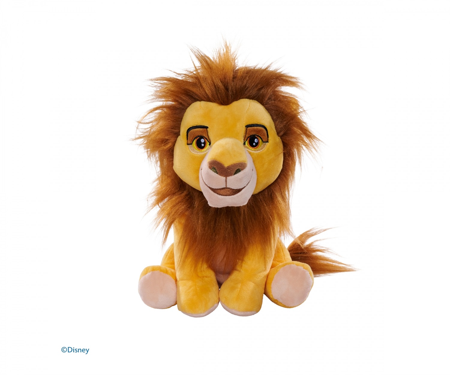 Simba Peluche Mufasa 25 cm - Disney Lion King, 30° anniversario, adatto dai primi mesi di vita