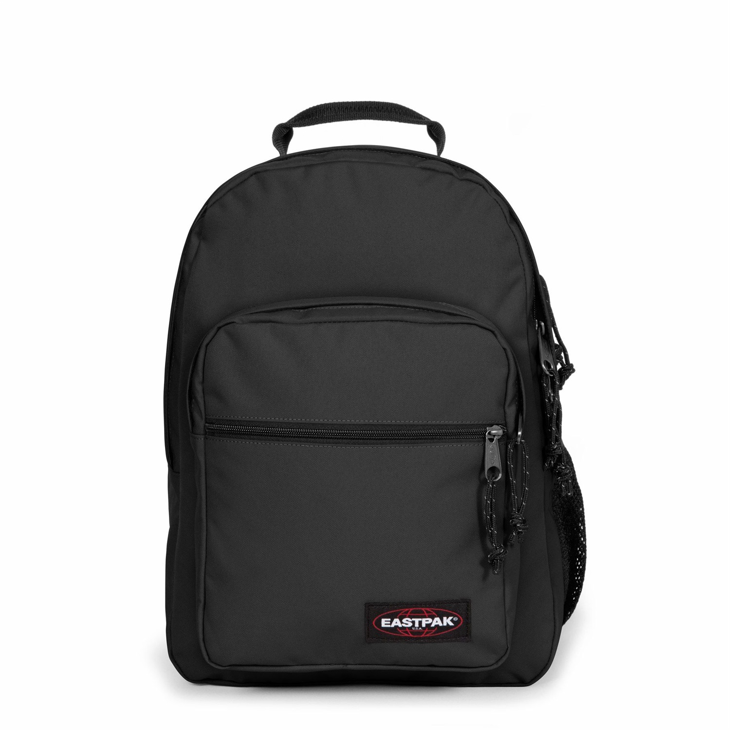 Eastpak Morius Zaino Casual Nero in Poliestere con Scomparti Multipli e Imbottitura per Laptop