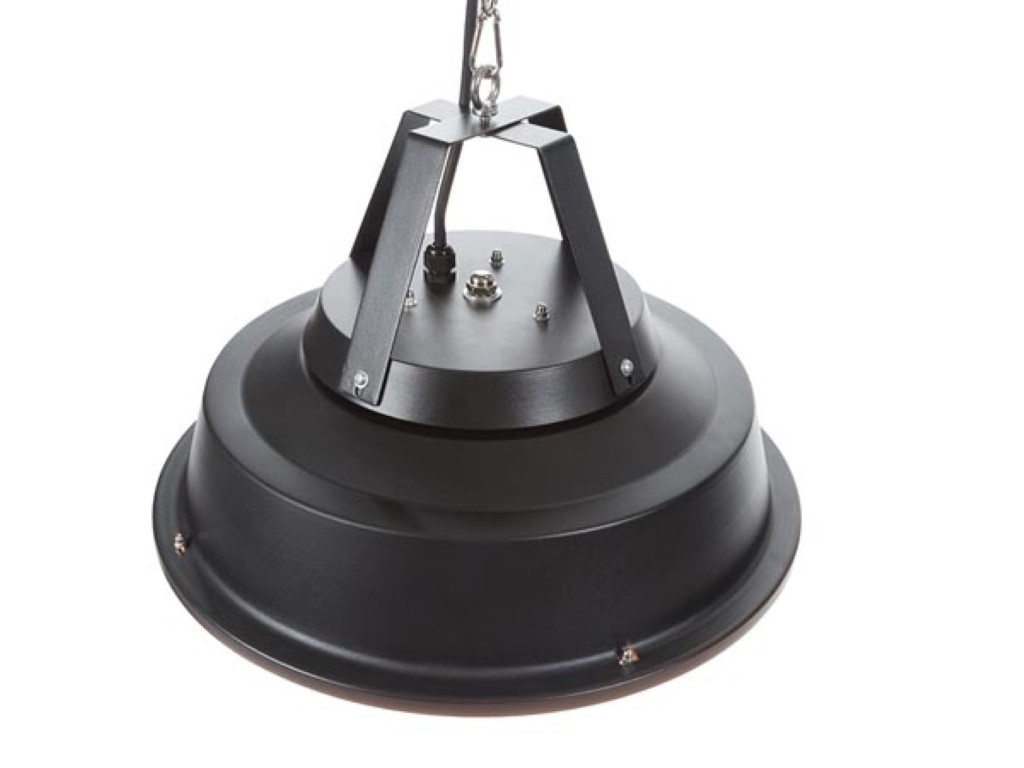 Perel Riscaldatore da Esterno 1500W Carbonio Sospeso IPX4 Retrò per Terrazza e Giardino