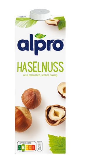Alpro Bevanda alla Nocciola 1L - Con Calcio e Vitamine, Naturale e Povera di Grassi