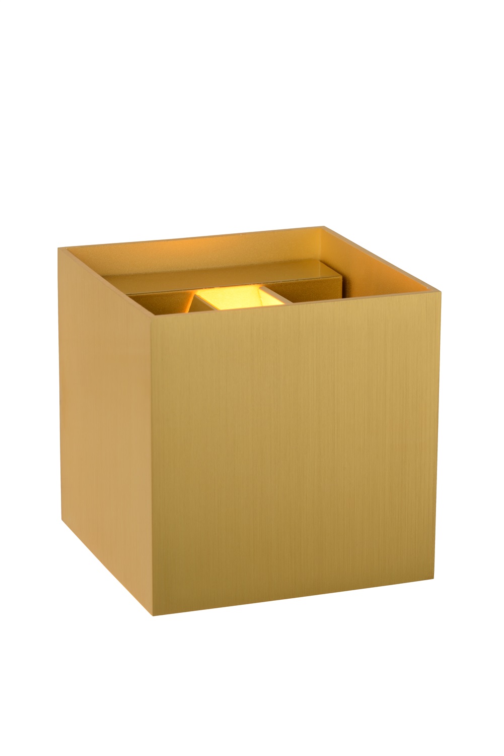 Lucide XIO - Lampada da parete LED G9 1x4W 2700K con angolo di emissione regolabile in oro opaco/ottone