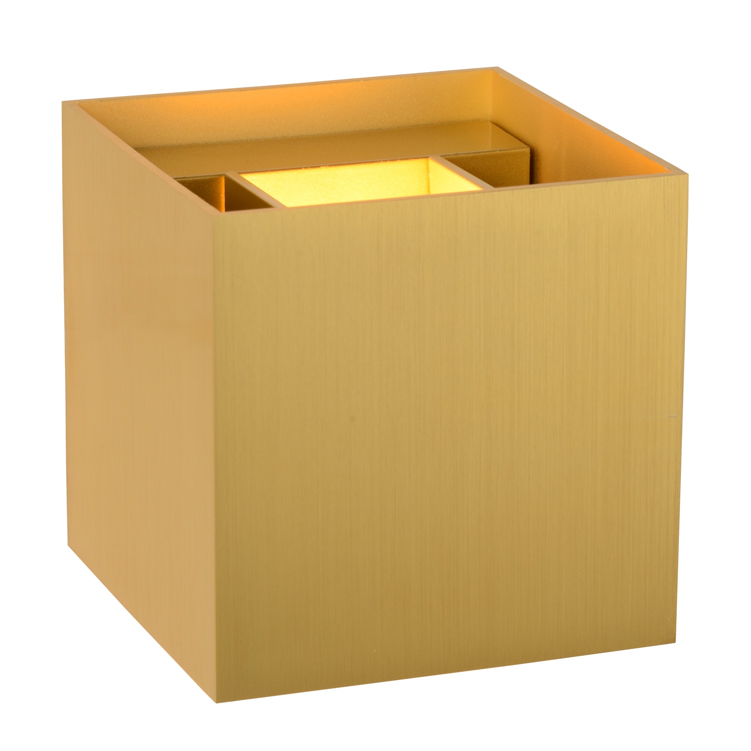 Lucide XIO - Lampada da parete LED G9 1x4W 2700K con angolo di emissione regolabile in oro opaco/ottone