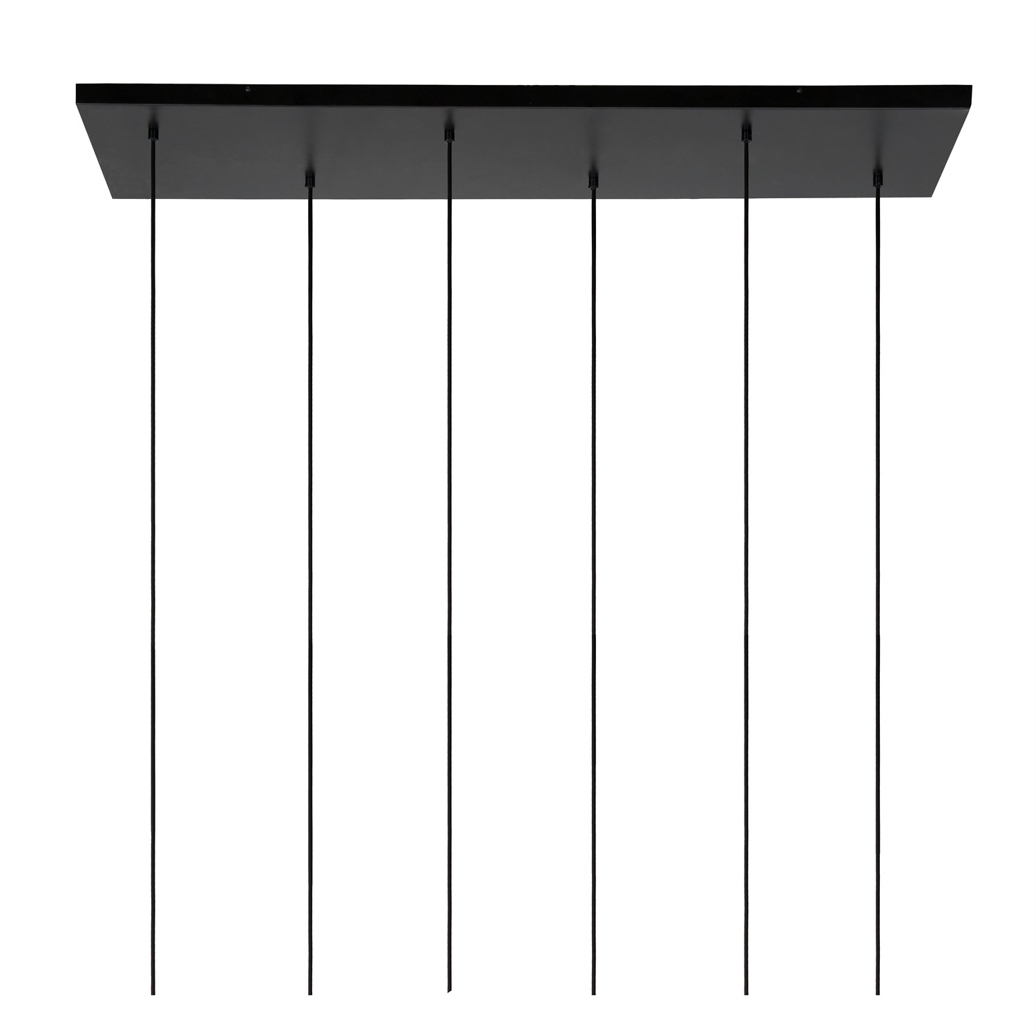 LUCIDE JOANET - Lampada a sospensione in vetro fumo grigio, 6 x E27, regolabile in altezza e compatibile con LED
