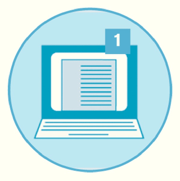 Esselte Rubrica PPL Extra Numerica 1-12 con Indice Stampabile a PC - Formato A4 Maxi