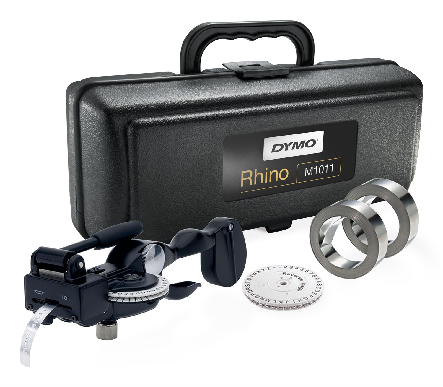 DYMO RHINO M1011 Stampante per Etichette Termica Diretta - Ideale per Etichettatura Industriale, Nero
