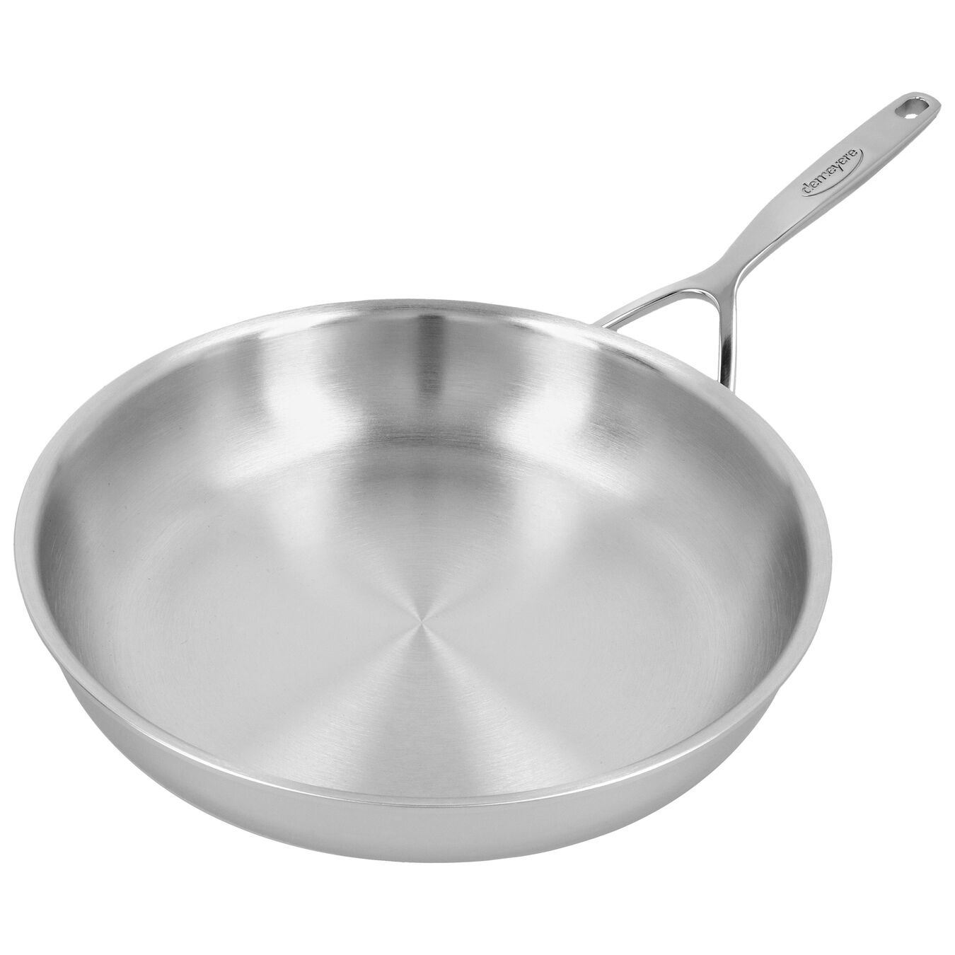 Demeyere 40850-950-0 Padella Multiline 7 - 28 cm, Acciaio Inossidabile 18/10, Multiuso, Compatibile con Gas e Induzione