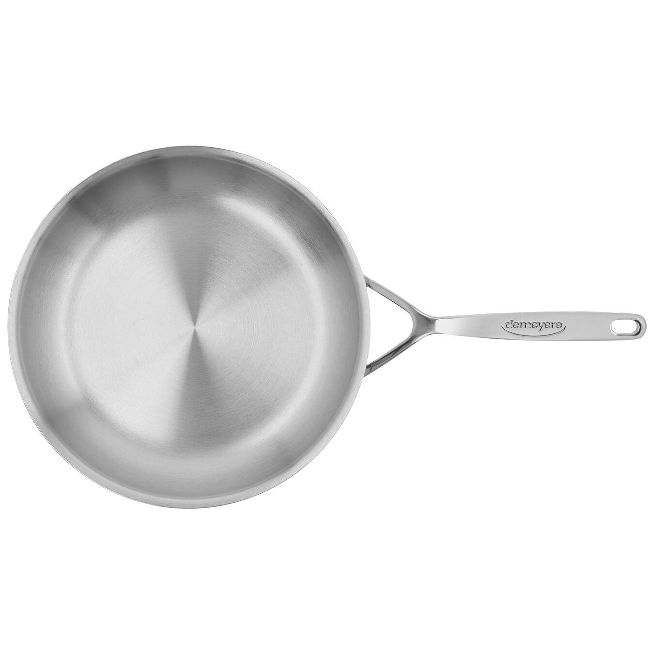 Demeyere 40850-950-0 Padella Multiline 7 - 28 cm, Acciaio Inossidabile 18/10, Multiuso, Compatibile con Gas e Induzione