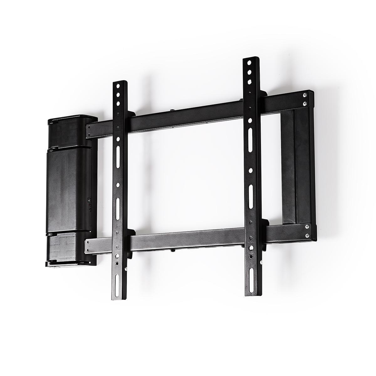 Nedis Supporto TV Motorizzato Nero 32-60'' (80-152 cm) - Max 40 kg, Ruotabile 90°, Controllo Remoto