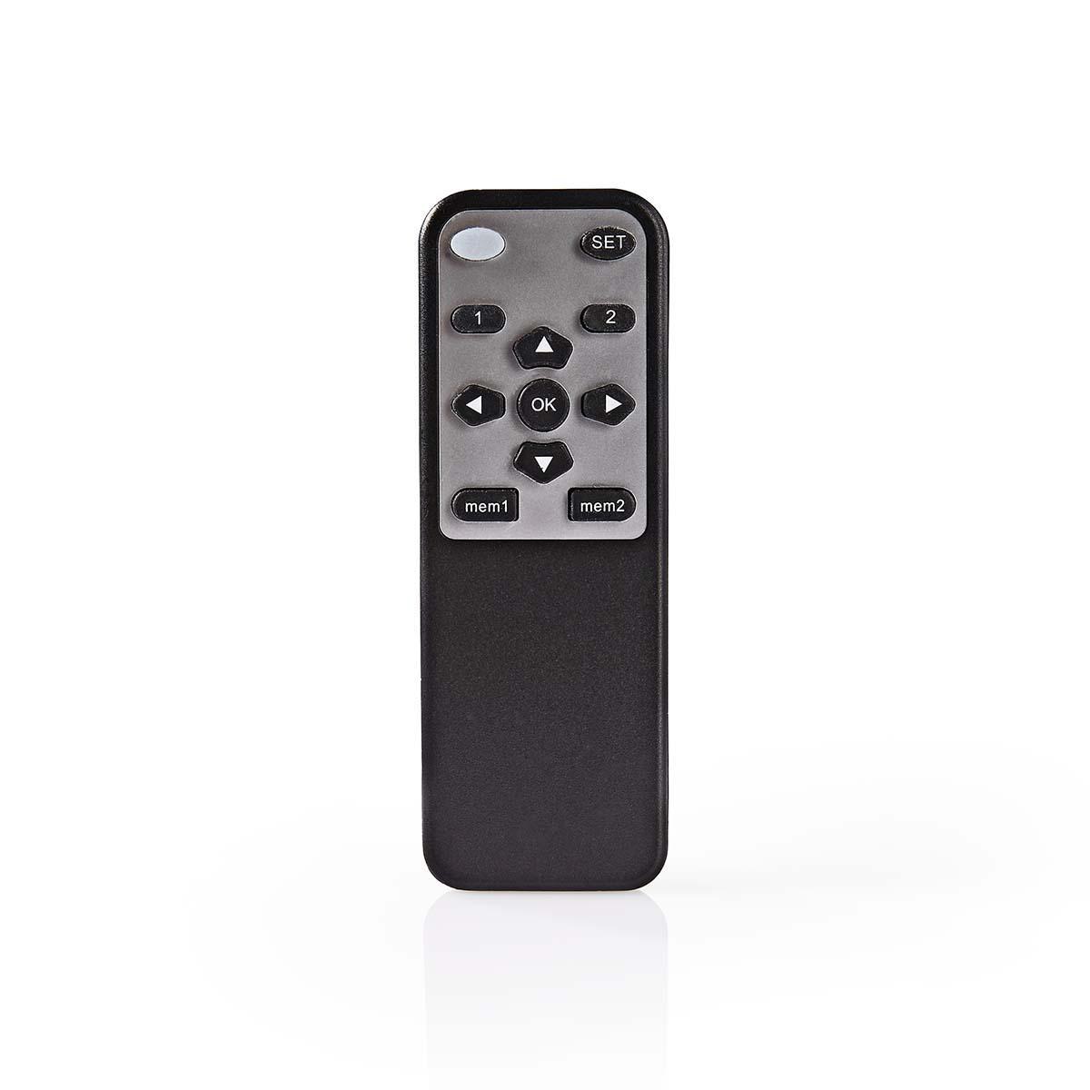 Nedis Supporto TV Motorizzato Nero 32-60'' (80-152 cm) - Max 40 kg, Ruotabile 90°, Controllo Remoto
