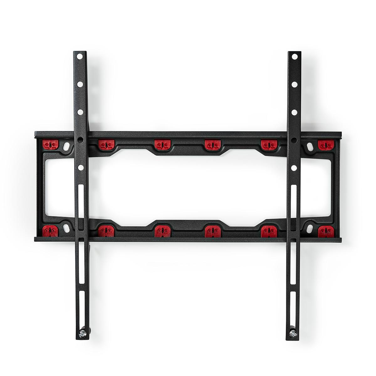Nedis Supporto Fisso per TV a Parete - 23-55 Pollici, 35 kg, Distanza 28 mm, Acciaio Nero