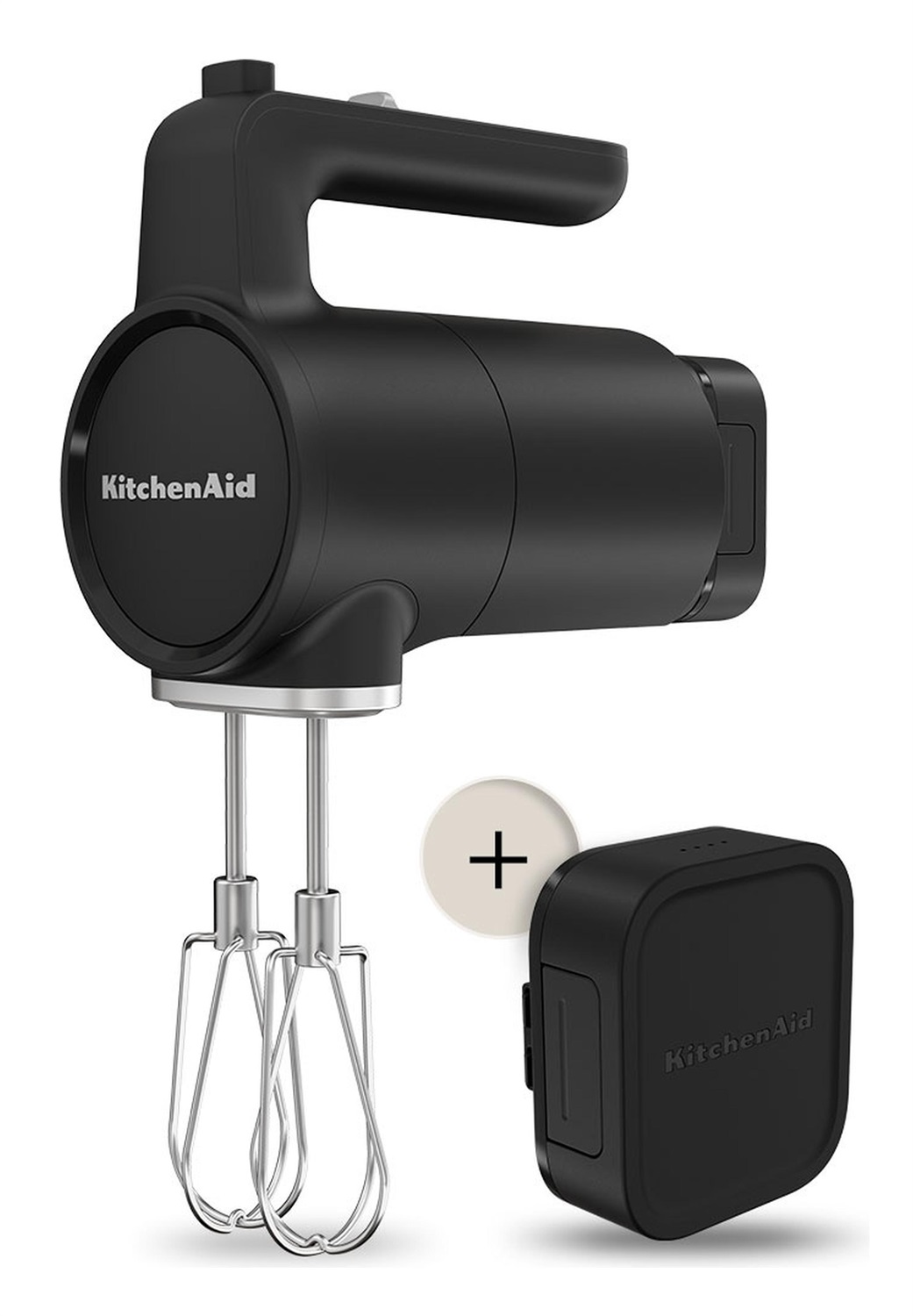 KitchenAid Sbattitore Elettrico Senza Fili 7 Velocità con Batteria Rimovibile 12V - Nero