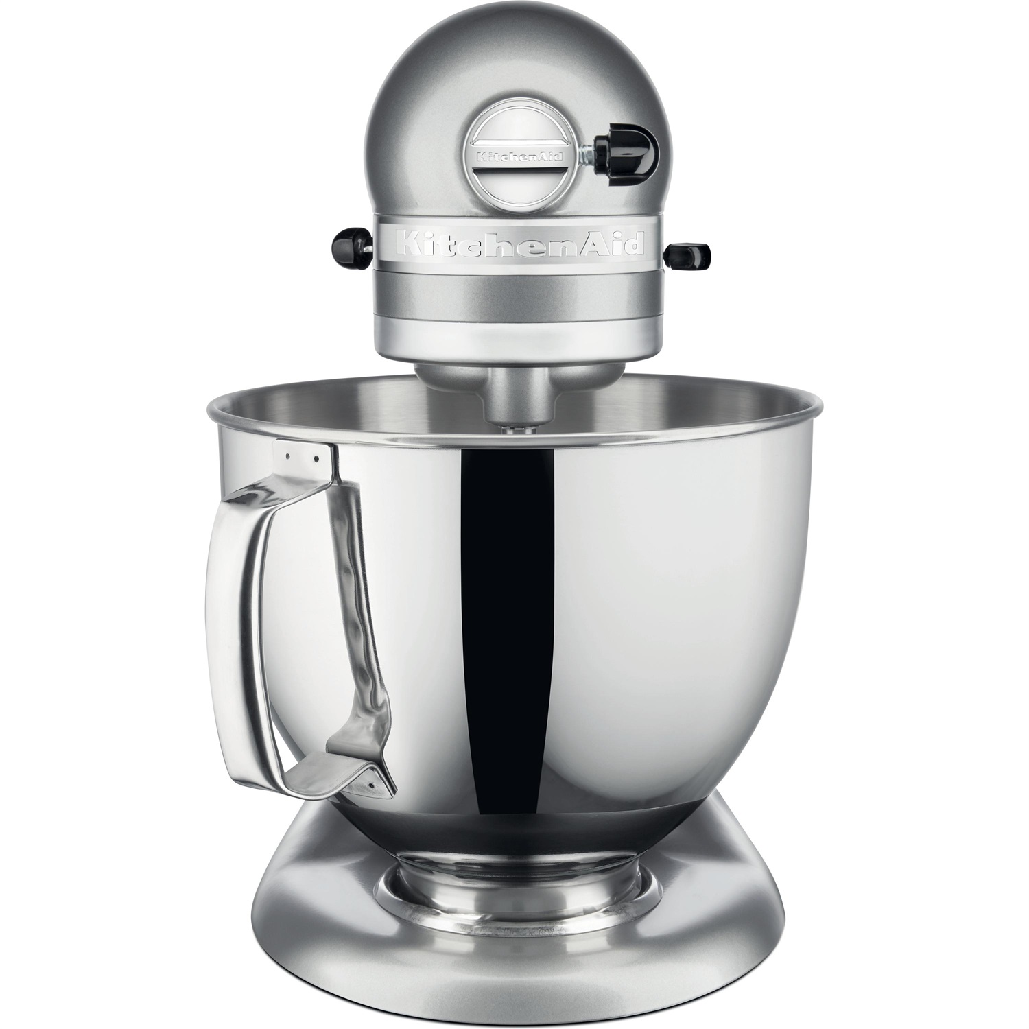 KitchenAid 5KSM175PSECU Robot da Cucina 300 W 4,8 L Nero, Onice - Impastatrice Planetaria con Motore a Trasmissione Diretta