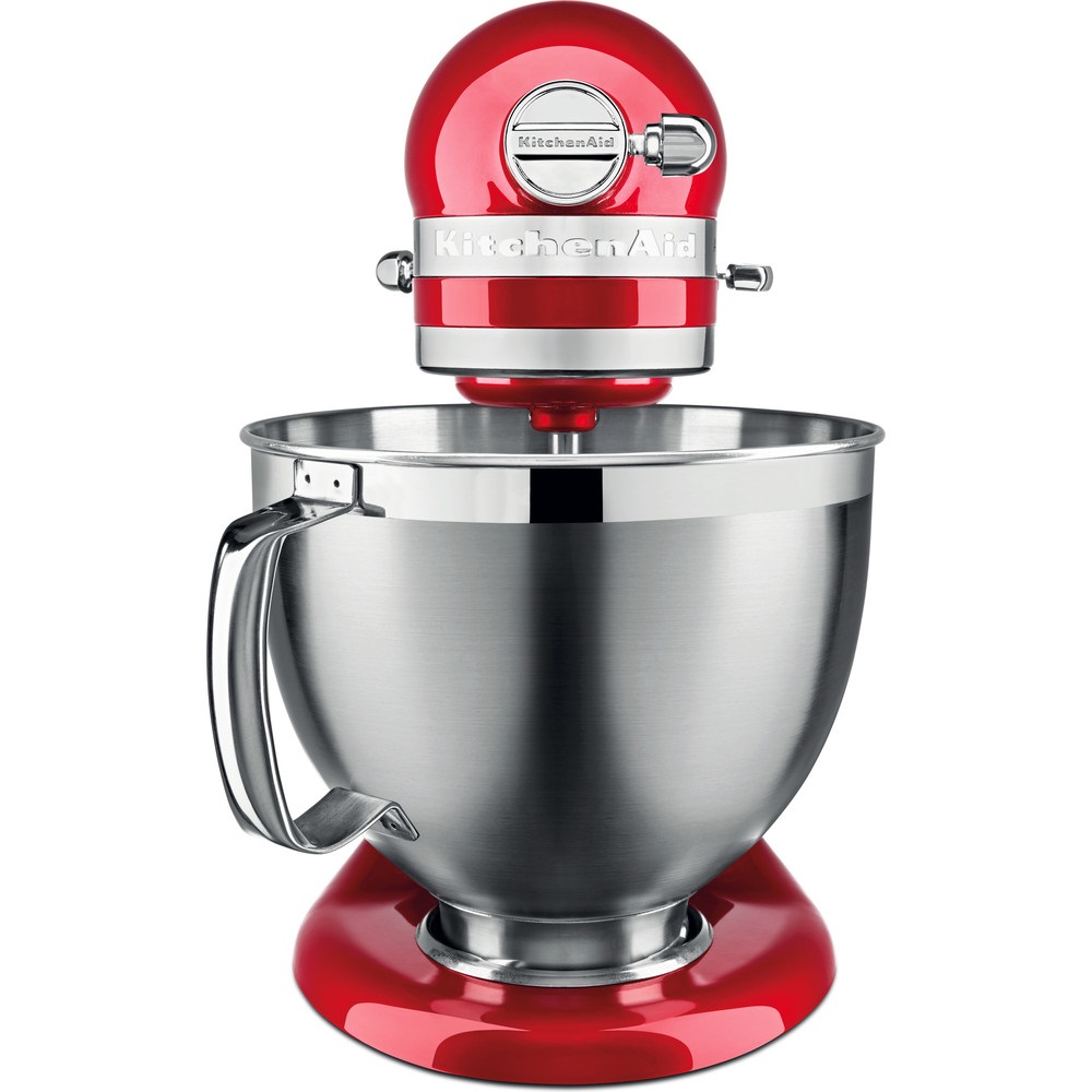 KitchenAid Artisan 5KSM185PS Robot da Cucina 300 W 4,8 L Rosso - Impastatrice Planetaria con Testa Reclinabile